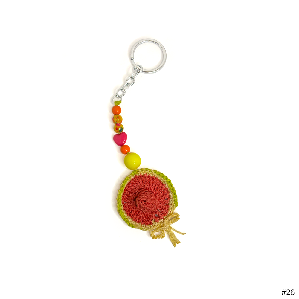Autumn Harmony Crochet Keychain - Madhues