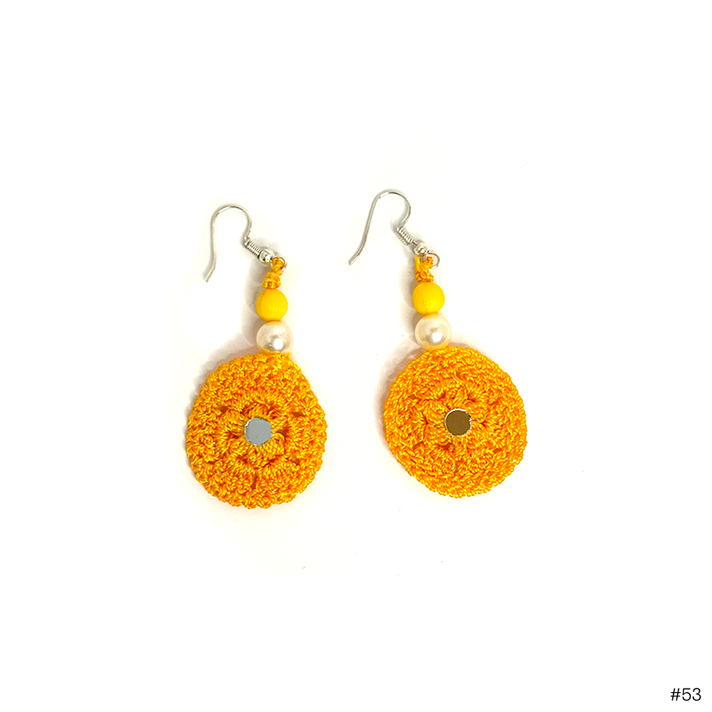 Golden Sunburst Earrings - Madhues