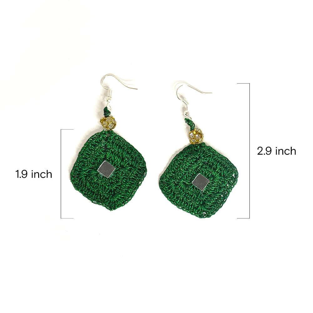 Geometric Gem Earrings - Madhues