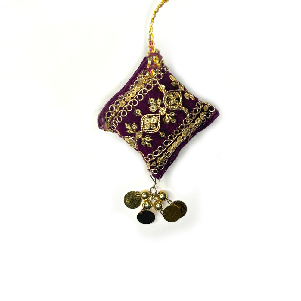 Pink & Yellow Multicolour Bandarwal - Madhues