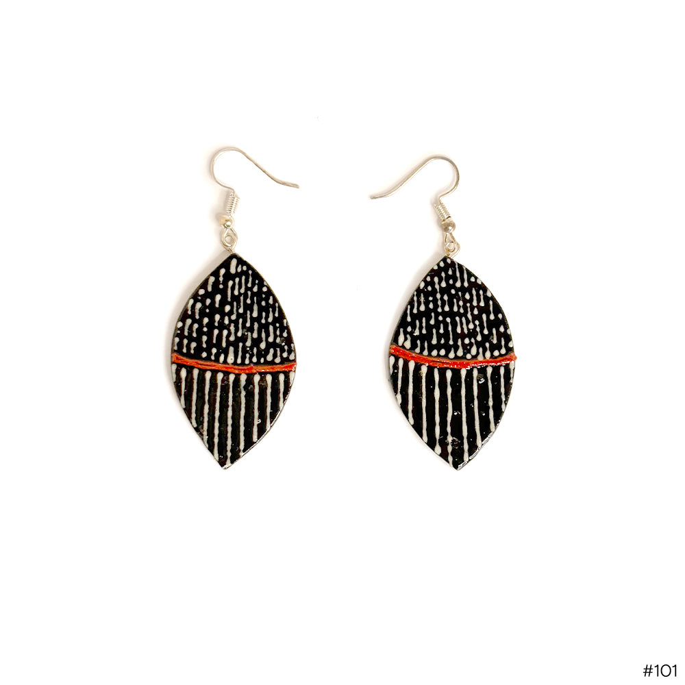 Textured Tribal Dangles - Madhues