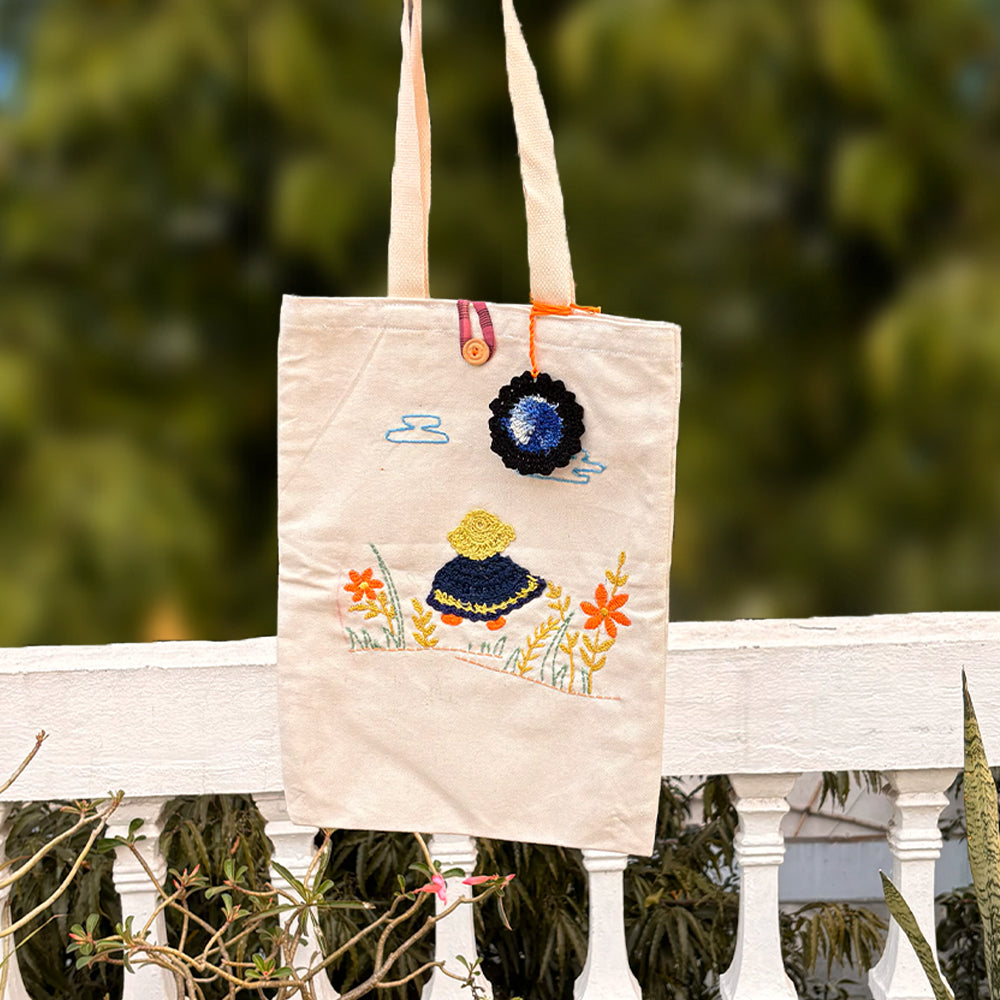 Orb & Blossom Tote - Madhues