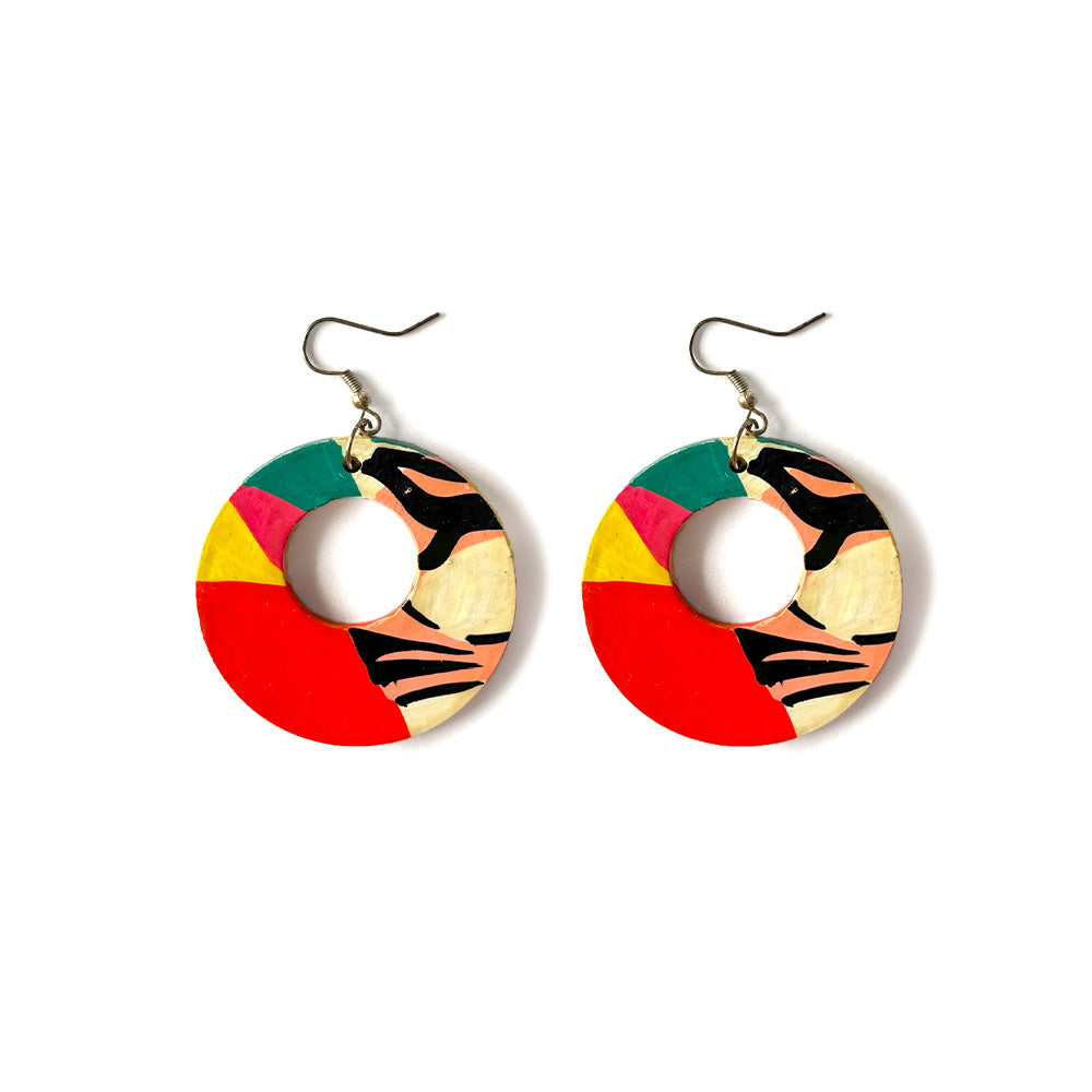 Abstract Art Hoop - Madhues