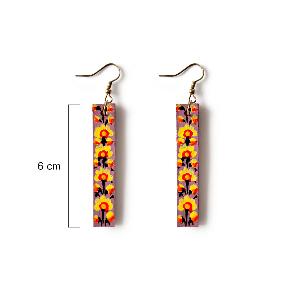 Meadow Mist Drop Earrings - Madhues