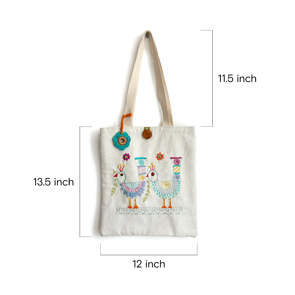 The Chirpy Companion Tote - Madhues