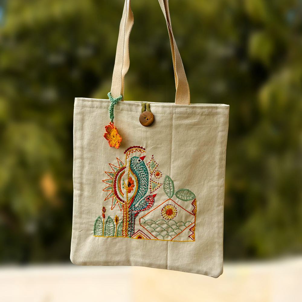Artisan Avian Dream Tote - Madhues