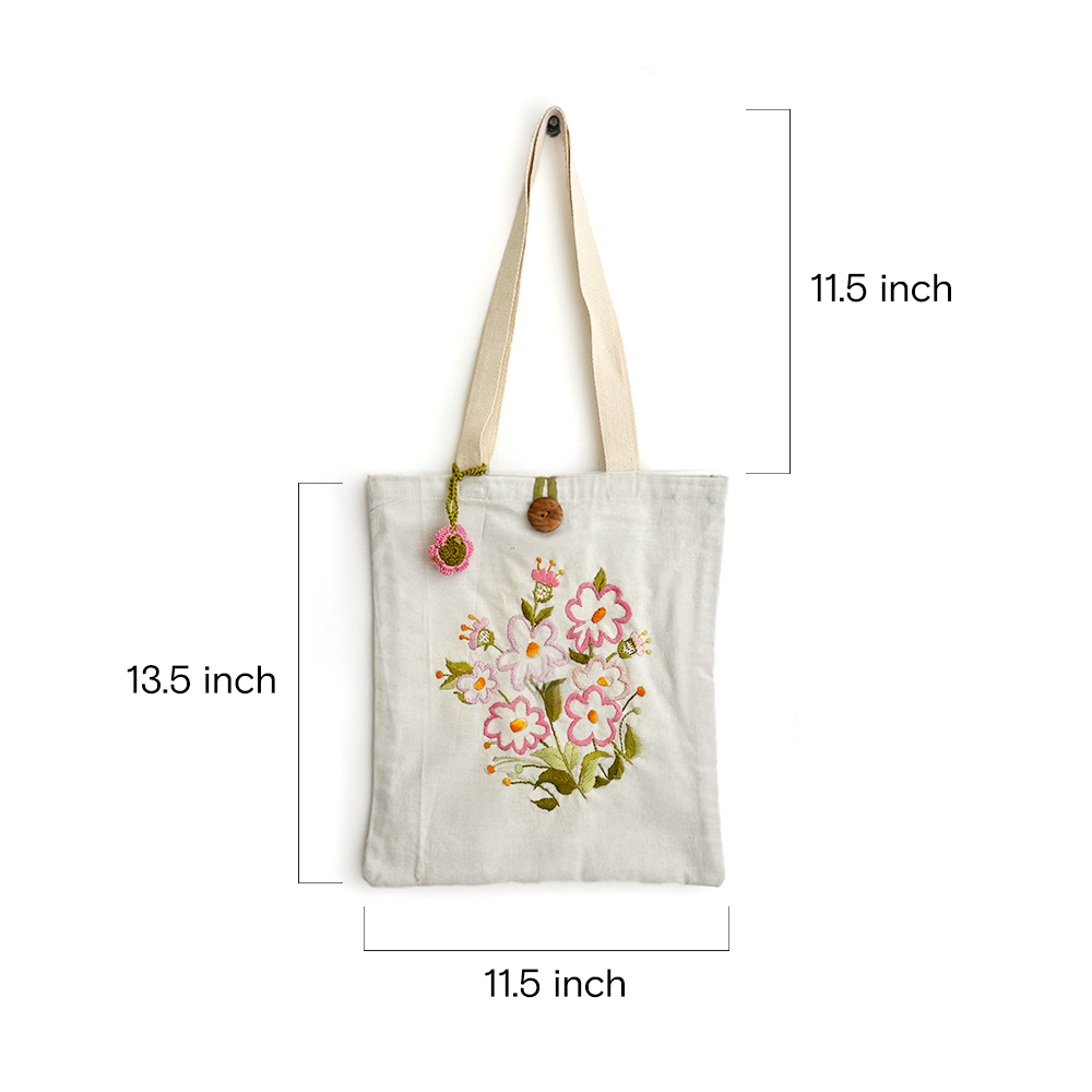 Petal Perfect Bouquet Tote - Madhues