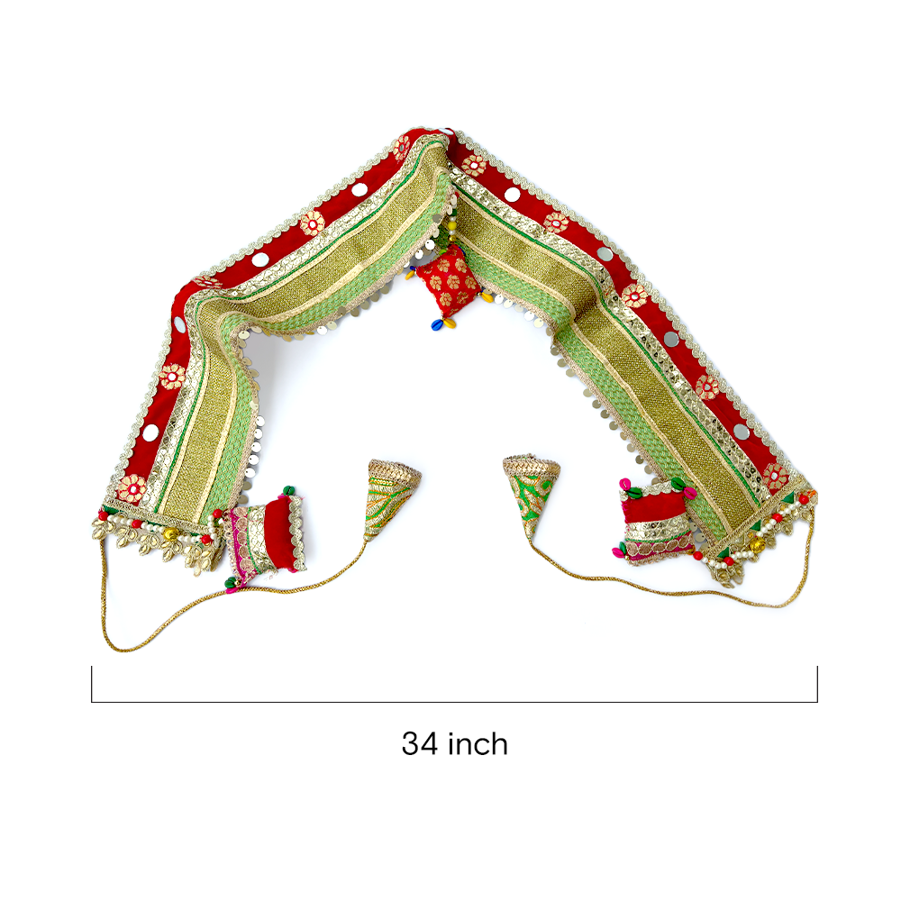 Handcrafted Festive Rajasthani Bandarwal - Madhues