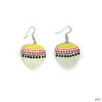 Polka Dot Drop Earrings - Madhues