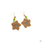 Golden Starburst Earrings - Madhues