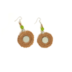 Crochet Mirror Earrings - Madhues