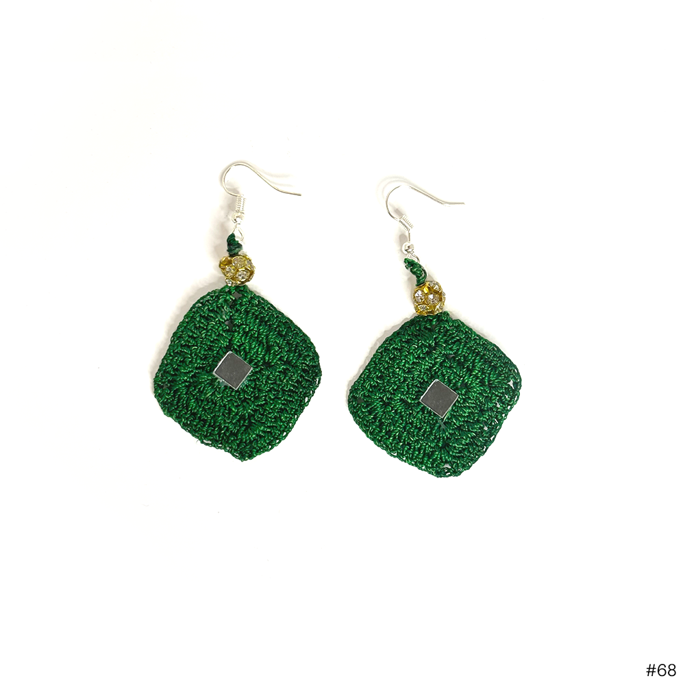 Geometric Gem Earrings - Madhues