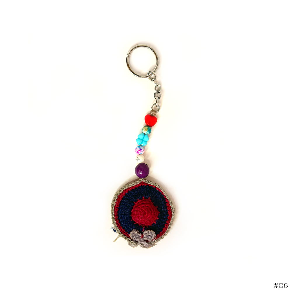 The Red and Blue Sun Hat - Madhues