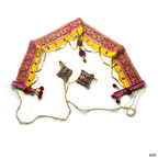 Pink & Yellow Multicolour Bandarwal - Madhues