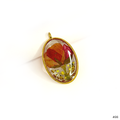 Crimson Rose Pendant - Madhues