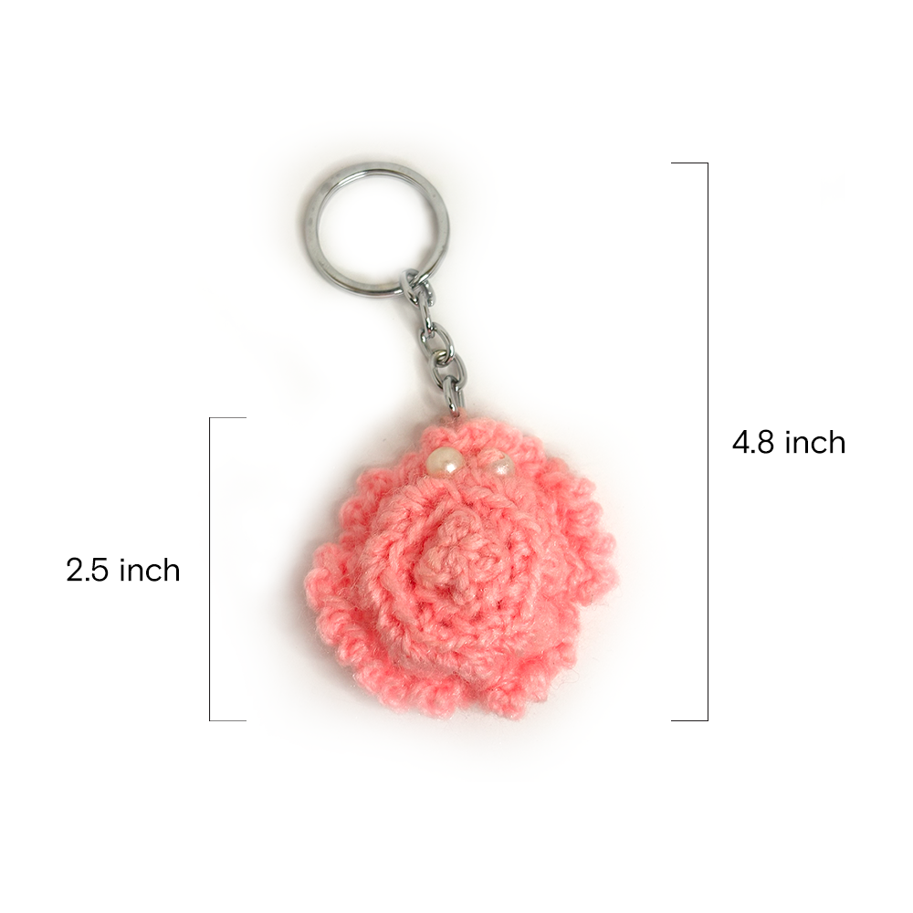 Pink Hat Keychain - Madhues