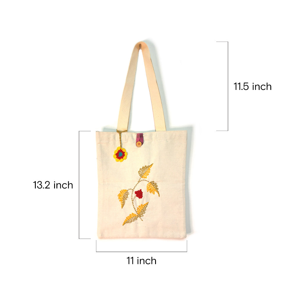 Golden Leaf Tote - Madhues