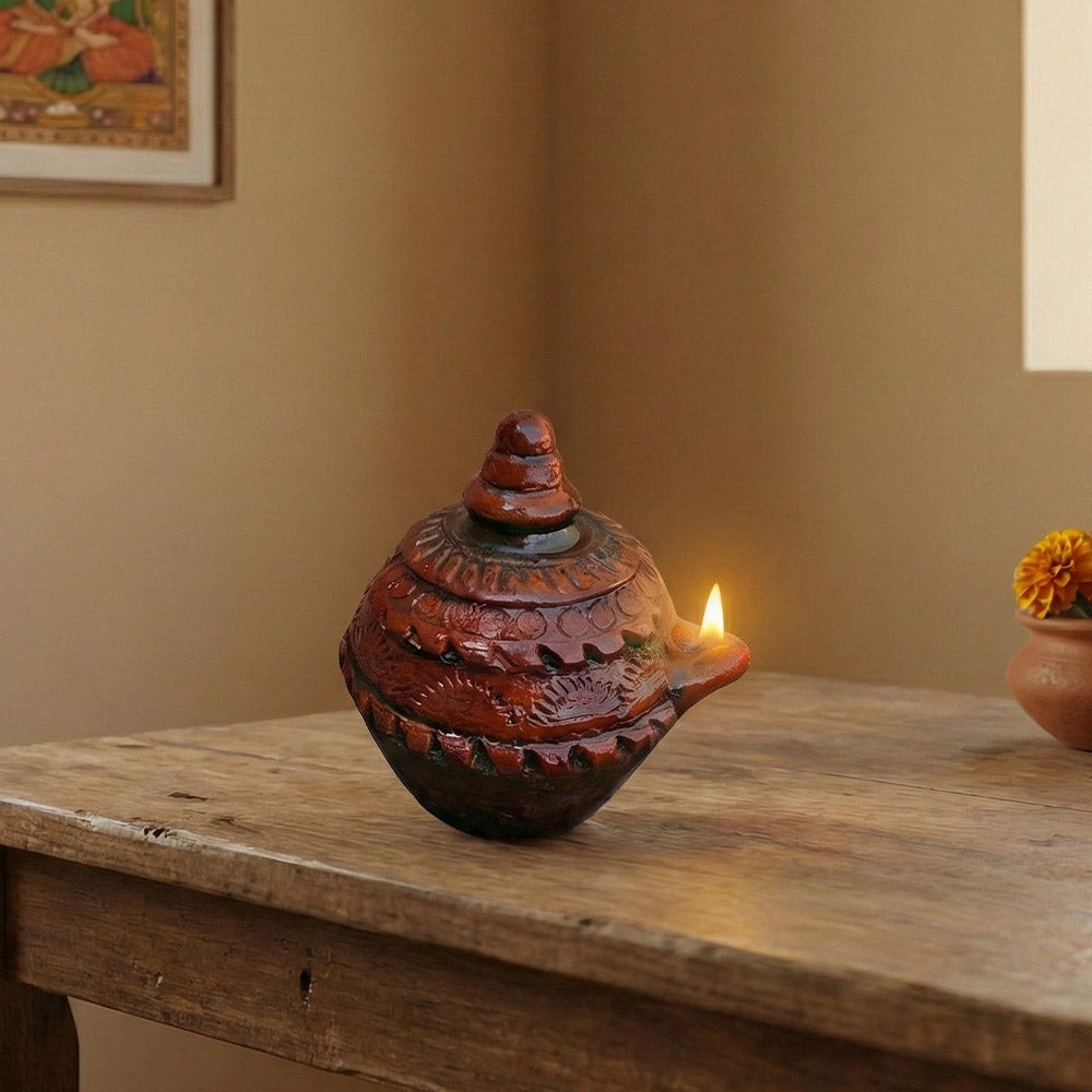 Pokhran Magic Diya: Oil Lamp - Madhues