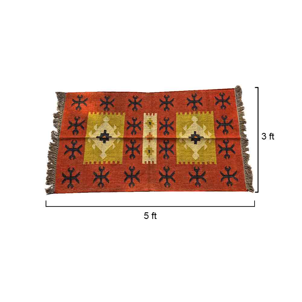 Rustic Southwestern Symmetrical Rug - Image 3