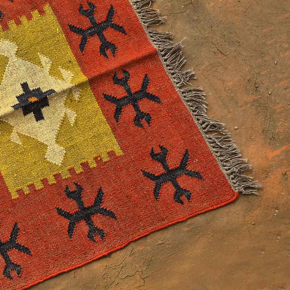 Rustic Southwestern Symmetrical Rug - Image 4