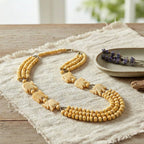 Carved Elephant Charm Necklace