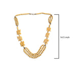 Carved Elephant Charm Necklace