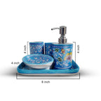 Vibrant Heritage Bathroom Accessory Ensemble 
