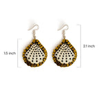 Dramatic Shell Earrings - Madhues