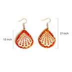 Coral Cascade Earrings - Madhues