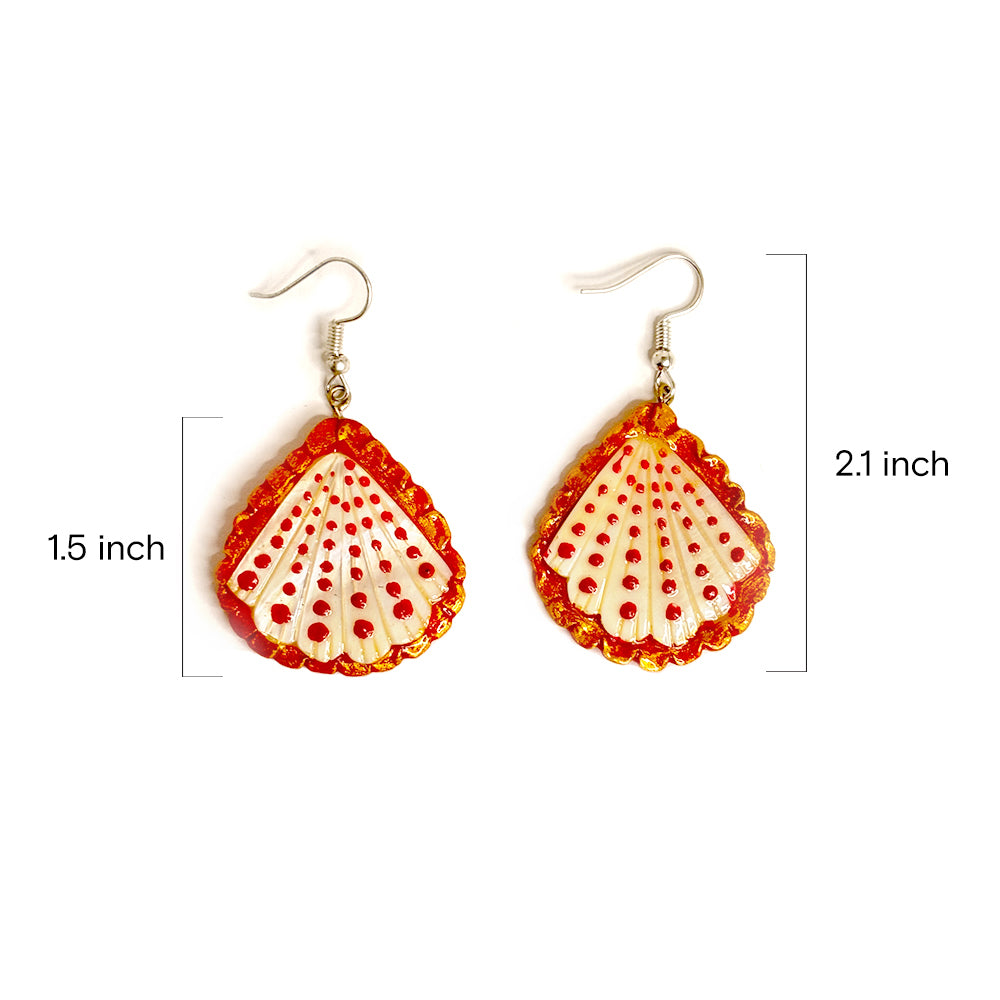 Coral Cascade Earrings - Madhues