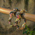 Vibrant Swirl Twisted Bangles 