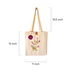 Floral Twig Tote - Madhues