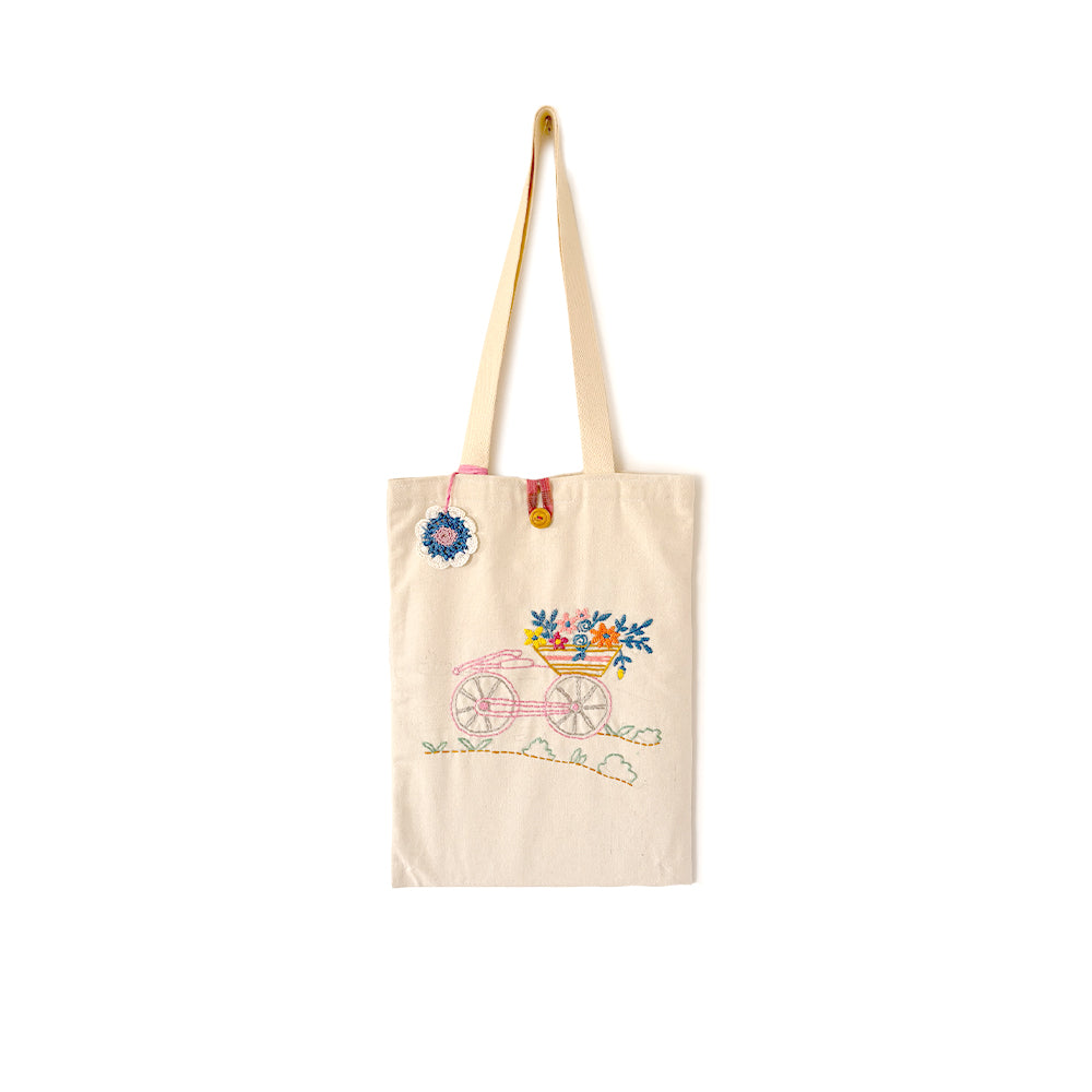 Basket of Blooms Tote - Madhues