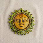 Surya Dev Terracotta Wall Hanging - Madhues
