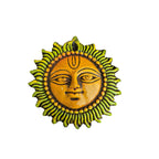 Surya Dev Terracotta Wall Hanging - Madhues