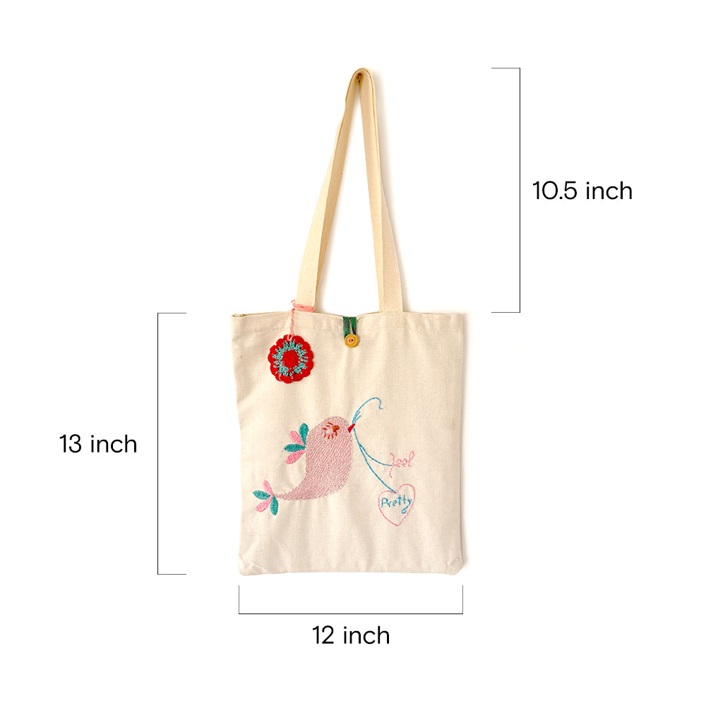 Pretty Bird Tote
