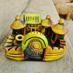 Pokhran Haveli: Hand-Painted Miniature Fort Model - Madhues