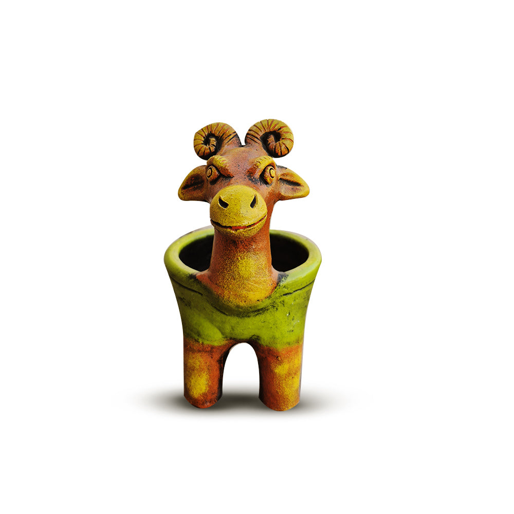 goat planter pot The Mountain Goat Planter Pal – Madhues