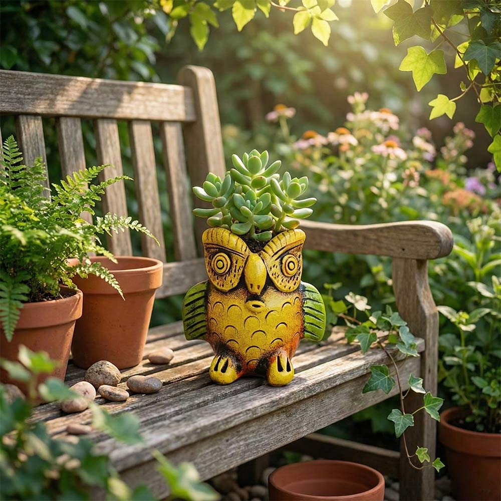 Wise Owl Succulent Planter - Madhues