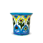 Jaipur Blue Pottery Floral Planter