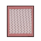 Artisanal Swirl Print Block Printed Vegetable Dye Bedsheet