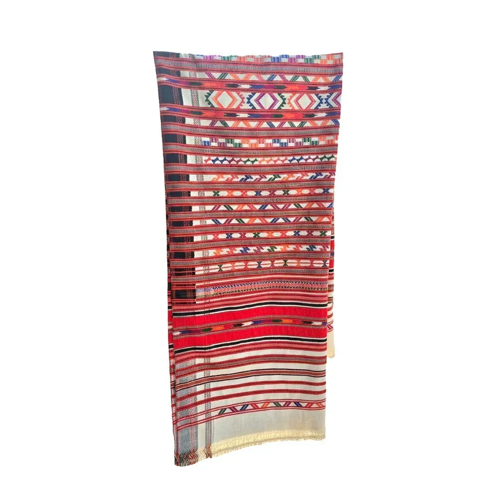 Authentic Rajasthani Handwoven Pattu Wrap & Throw
