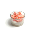 Romantic Heart & Cube Scented Soy Candle in Glass Jar