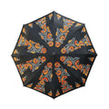 Midnight Marigold Embroidered Umbrella - Madhues