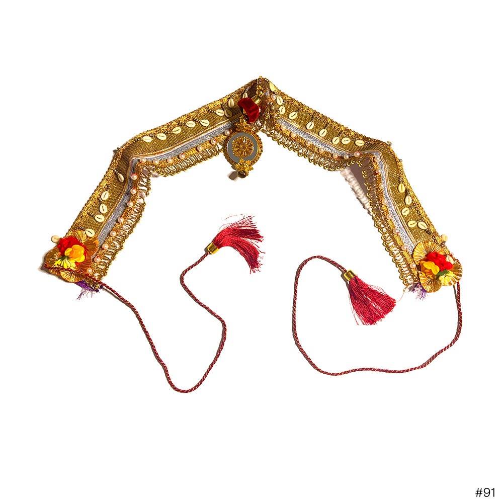 Golden Bandarwal with Red Strings - Madhues
