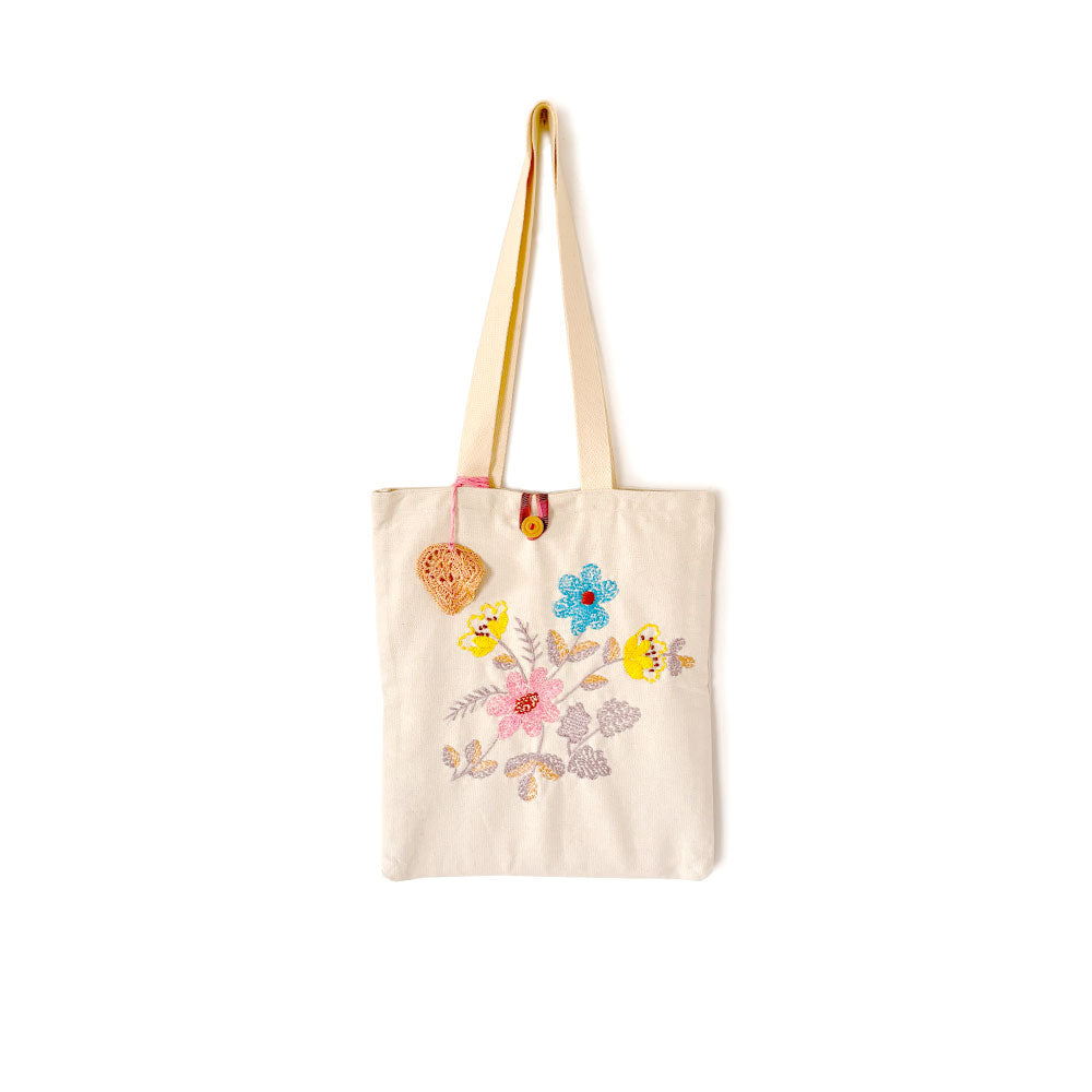 Whimsical Bouquet Tote