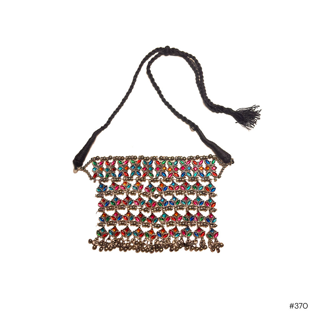 Traditional Banjara Mirror Work Necklace