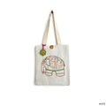 Regal Elephant Embroidered Tote - Madhues