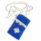 The Ocean Star Artisan Jute Sling Pouch - Madhues