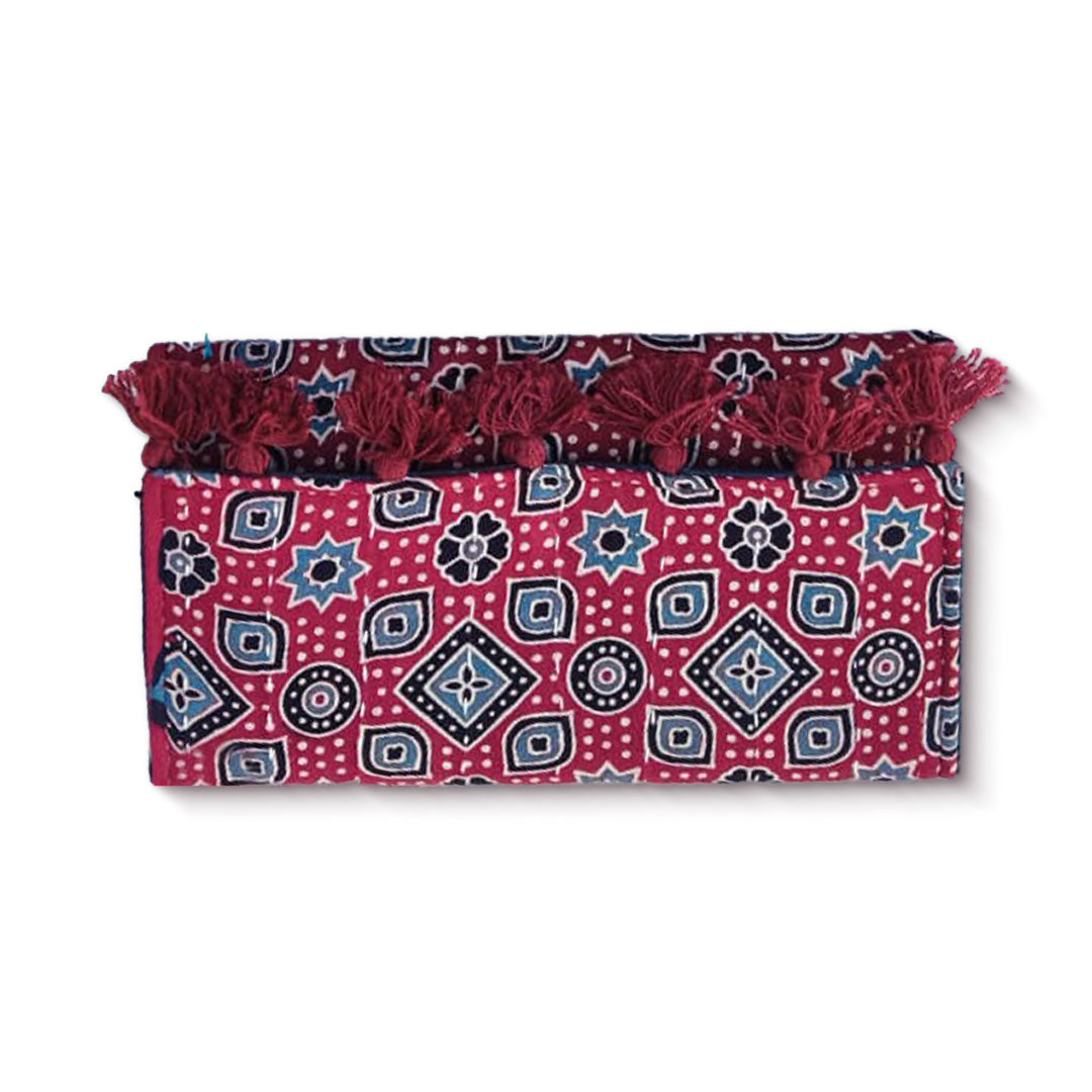 Kasida Kari Hand-Embroidered Ethnic Clutch Bag
